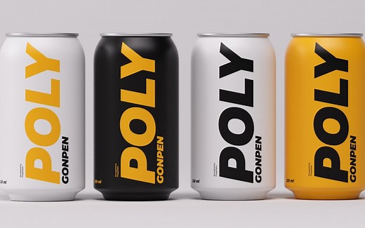 C4D建模教程-易拉罐建模-贴图-渲染