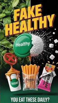 3 healthy foods that are actually unhealthy
