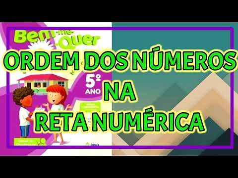 ORDEM DOS NÚMEROS NA RETA NUMÉRICA