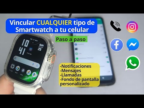 How to set up any smartwatch with your phone/ How to connect a smartwatch to your phone