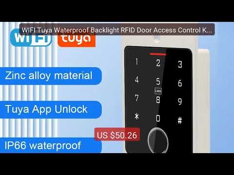 WIFI Tuya Waterproof Backlight RFID Door Access Control Keyboard Fi... — Top Rated 2026 | Buy Now!