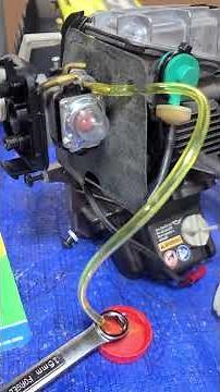 Pt 8: Ryobi S430 - Fuel Lines Mixed Up which way is correct and how to determine #ryobi
