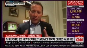 1.6K views · 25 reactions | Last night, I spoke with Wolf Blitzer on CNN on how we need to come together, help flatten the curve, support our first responder and front-line health care workers, and safely restart the American economy after this pandemic. Watch here: | Rep Josh Gottheimer | Facebook