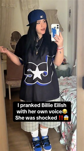 OMG‼️😳 #prank #billieeilish #funny #voice #shorts