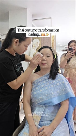 Thai Costume Hair & Makeup Transformation 👑✨ | Bangkok Thailand (Booked in Agoda)