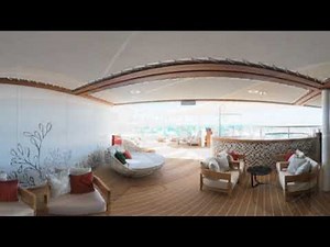 Disney Wish Concierge Lounge and Sun Decks! 360 Experience