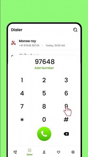 Modern Dialer App with Smart U #smartphone #tech #secureapp