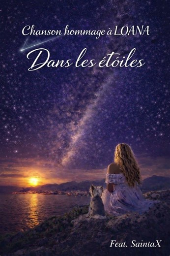 Titre : Dans les étoiles - Des pensées pour toi LOANA #musique #meilleureschansons #chanson