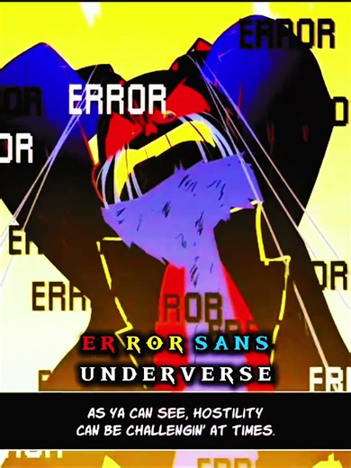 Nightmare Mode Sans VS Error Sans #indiecross #fypシ #fypシ゚viral