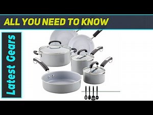 Farberware EcoAdvantage Ceramic Nonstick Cookware Set – Best Budget-Friendly Cookware Set