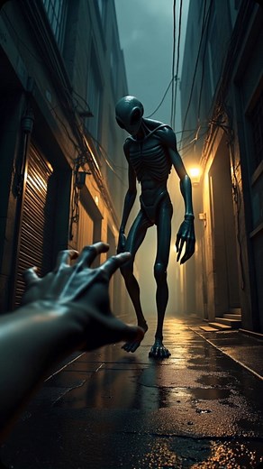 16K views · 763 reactions | A man is cornered in the street by one of the Miami mall aliens! Must watch to believe! #UFOs #uaps #ufo #aliens #alien #uap #miami | Ufonomenon | Facebook