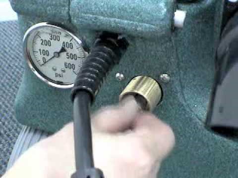 How to repair and rebuild pressure regulator on 500 psi carpet cleaning machines