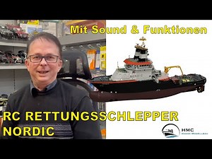 RC Rescue Tractor NORDIC in Detail 🚢 | Professional Kit, Beier Sound & Radiomaster TX16