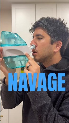 First time using Navage Nose Cleaner