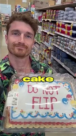 This man thought he buys a NORMAL CAKE