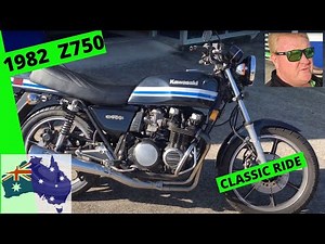 "Unveiling the 1982 Kawasaki Z750 Classic Bike: A Pristine Piece of Motorcycle History!"