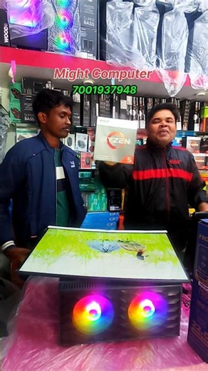 Ryzen 5 | RGB Gaming Pc 💥 Budget Editing Pc Build 🔥 Best PC Shop #freefire #shorts #tranding