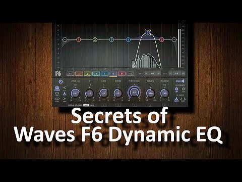 Secrets of Waves F6 Floating-Band Dynamic EQ (WINDOWS)