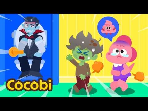Knock Knock! I Need to Poo😭 + More Fun Songs for Kids | Cocobi