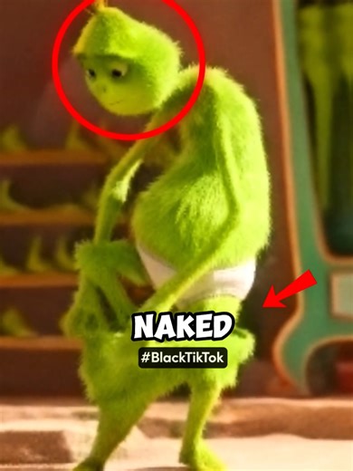 Why Grinch might looks naked all the time... #grinch #cartoon #explanation #shorts