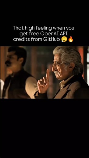 Artificial Intelligence on Instagram: "Free OpenAI API credits unlocked. RAGs, Agents, fine-tuning — let’s build without fear. 🤖⚙️ #OpenAI #GitHub #FreeAPI #GenAI #AIEngineer #DeveloperLife #BuildWithAI #LLM #RAG #AIAgents #TechReels #CodingLife #AICommunity #AIJourney"