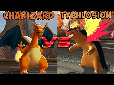 Pokemon battle revolution - Charizard vs Typhlosion