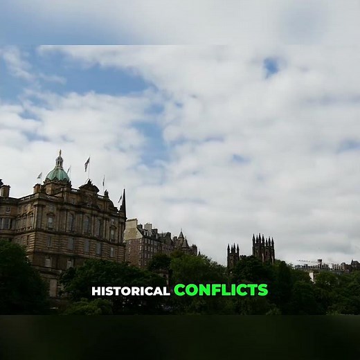 Edinburgh Castle: Scotland's Royal Fortress of History #edinburghcastle #castles #shorts
