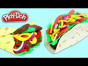 How to Make a Delicious Play Doh Taco & Kebab!