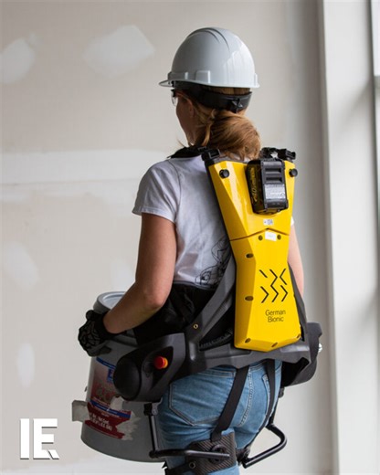 42K views · 225 reactions | Wearable exoskeletons help relieve the pressure when repeatedly lifting heavy items. It helps with bending and lifting, keeping heavy lifters safer, longer. 朗 #VivaTech #VivaTech2024 #VivaTechnology | Interesting Engineering | Facebook