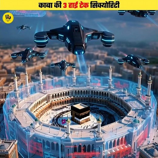 Kaaba’s 3 High-Tech Security Systems #shorts