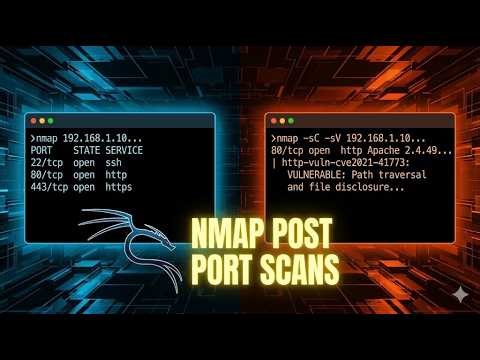 Nmap Post Port Scan: Service & OS Detection Guide | Tryhackme