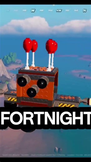 easy to build lego fortnight aircraft #shorts #viral #fortnite #legofortnite