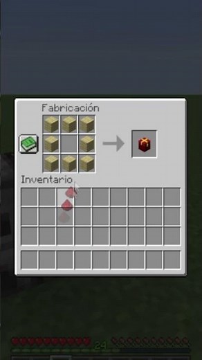 ¿COMO HACER un BLOQUE MUSICAL en MINECRAFT? [✅FACIL] #shorts #minecraft #minecraftshorts #ps4