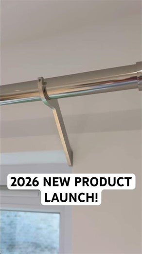 The easiest curtain pole install you’ll ever do… #curtainsuk #curtainpoles