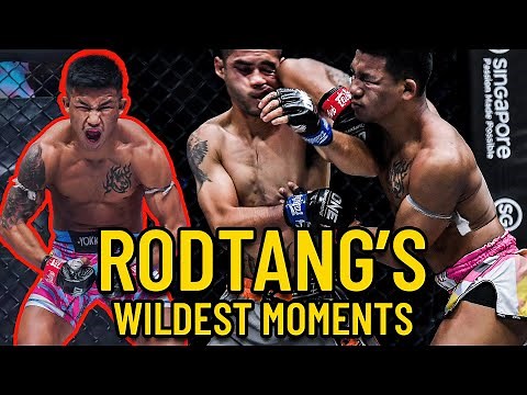 Muay Thai’s Most SAVAGE Fighter 🔥😤 Rodtang’s AGGRESSIVE Moments