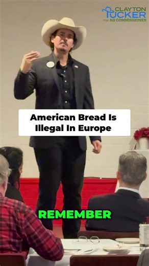 Blockbuster died, Netflix raised prices. That's what monopolies do. 10 companies own every brand and control the whole process. American bread has chemicals from yoga mats. It's illegal to call it bread elsewhere. We need an TX Ag Comm who fights for affordable, healthy food. #FoodFacts #ShockingTruth #GroceryTips #DidYouKnow