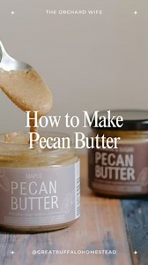 Stop scrolling—your new favorite nut butter is here!✨ Have you ever tasted creamy, dreamy pecan butter? It’s rich, naturally sweet, and packed with healthy fats that will level up your snacks, smoothies, or morning toast. Making it at home is easier than you think! No additives, no junk—just pure pecan perfection. 🍂 Trust me, once you try this, you’ll wonder why you ever settled for store-bought nut butters. Ready to make your own? Our farm, @greatbuffalopecanfarm has some delicious pecans for 