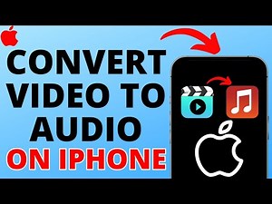 How to Convert Video to Audio on iPhone - Extract Audio from Video on iPhone