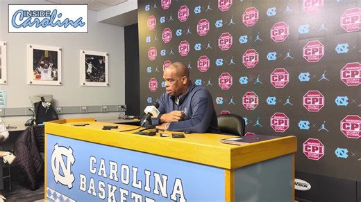 Carolina head coach Hubert Davis on what's he telling his team this week about the circus...