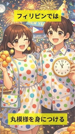 世界のお正月の雑学|日本と全然違う年越し文化 #雑学 #アニメ #世界の文化#お正月