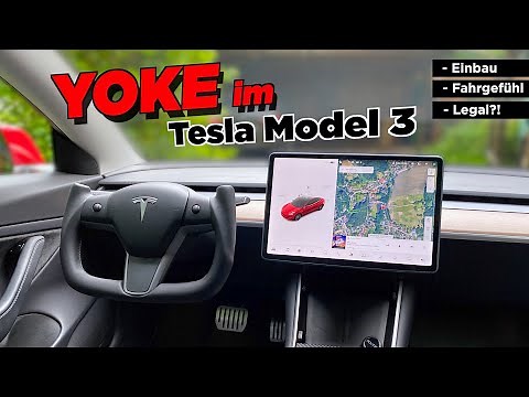 Yoke Lenkrad im Tesla Model 3 - Einbau, Fahrgefühl, LEGAL?! | Tips, Tricks & More