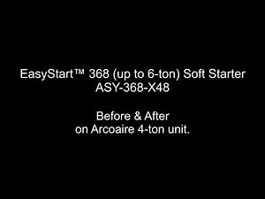 MicroAir Easy Start 368 on a 4-ton A/C Compressor