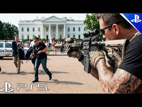 The White House Was Invaded. Call of Duty / Gameplay Immersive [PS5 4K]