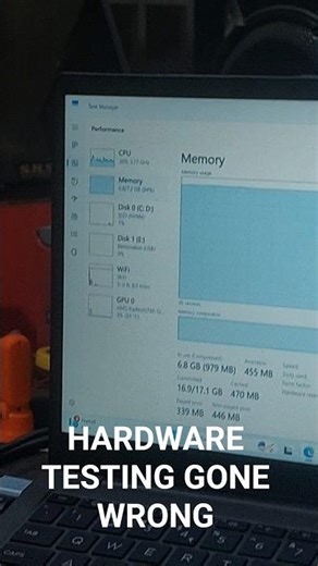 HP 245 G10 harsh hardware test reached to limit Government Laptop 2026 #youtubeshorts #hp #tamil