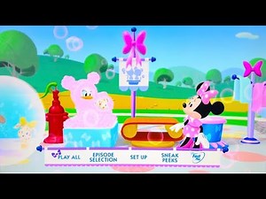 Mickey Mouse Clubhouse MINNE’S PET SALON DVD Menu Walkthrough.