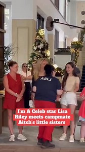 I’m A Celeb star Lisa Riley had a special moment meeting campmates Aitch’s younger twin sisters, Hattie and Gracie ❤️ 📹@tomshowbiz #imaceleb #imacelebritygetmeoutofhere #aitch | Daily Star