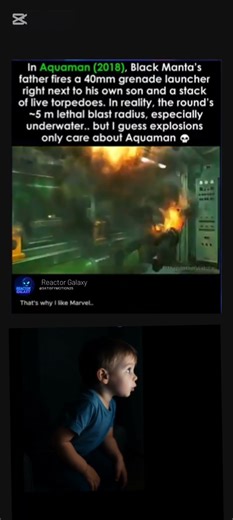 Aquaman Exposed! The 40mm Explosion Scene Mistake