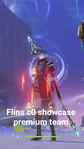 genshin impact flins showcase premium team #genshinimpact #genshin
