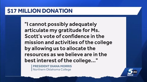 MacKenzie Scott, Jeff Bezos’ ex-wife, donates $17 million to Oklahoma college