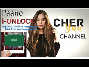 PAANO TANGGALIN ANG PASSWORD NG (MS EXCEL) SHEET KAHIT DI MO ALAM ANG PASSWORD